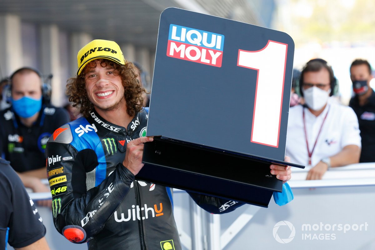Ganador de la pole Marco Bezzecchi, Sky Racing Team VR46