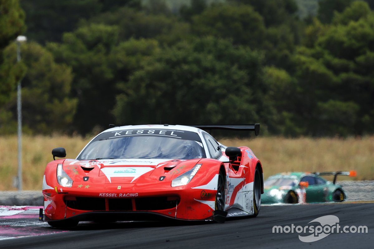 #74 Kessel Racing Ferrari F488 GTE EVO: Michael Broniszewski, Nicola Cadei, David Perel