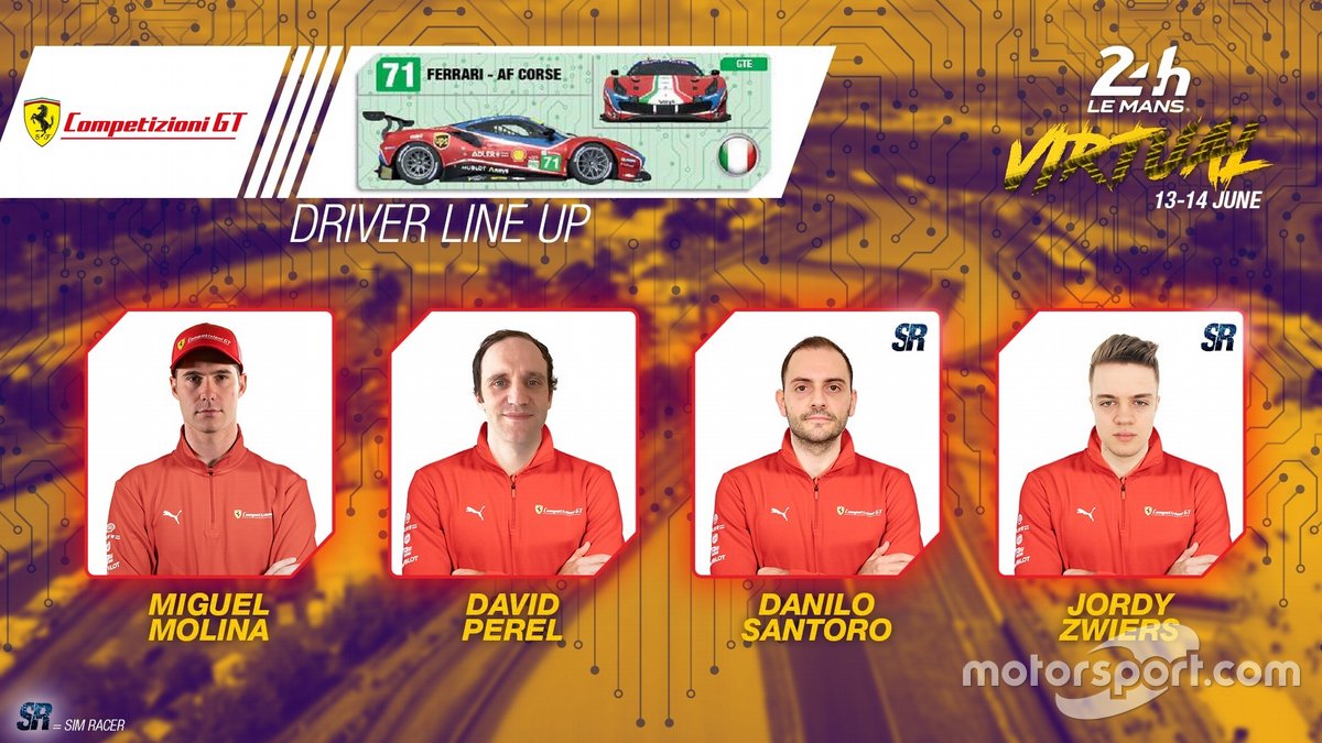 #71 AF Corse Ferrari - Ferrari 488 GTE
