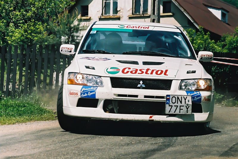 Maciej Lubiak, Maciej Wisławski, Mitsubishi Lancer Evo VII