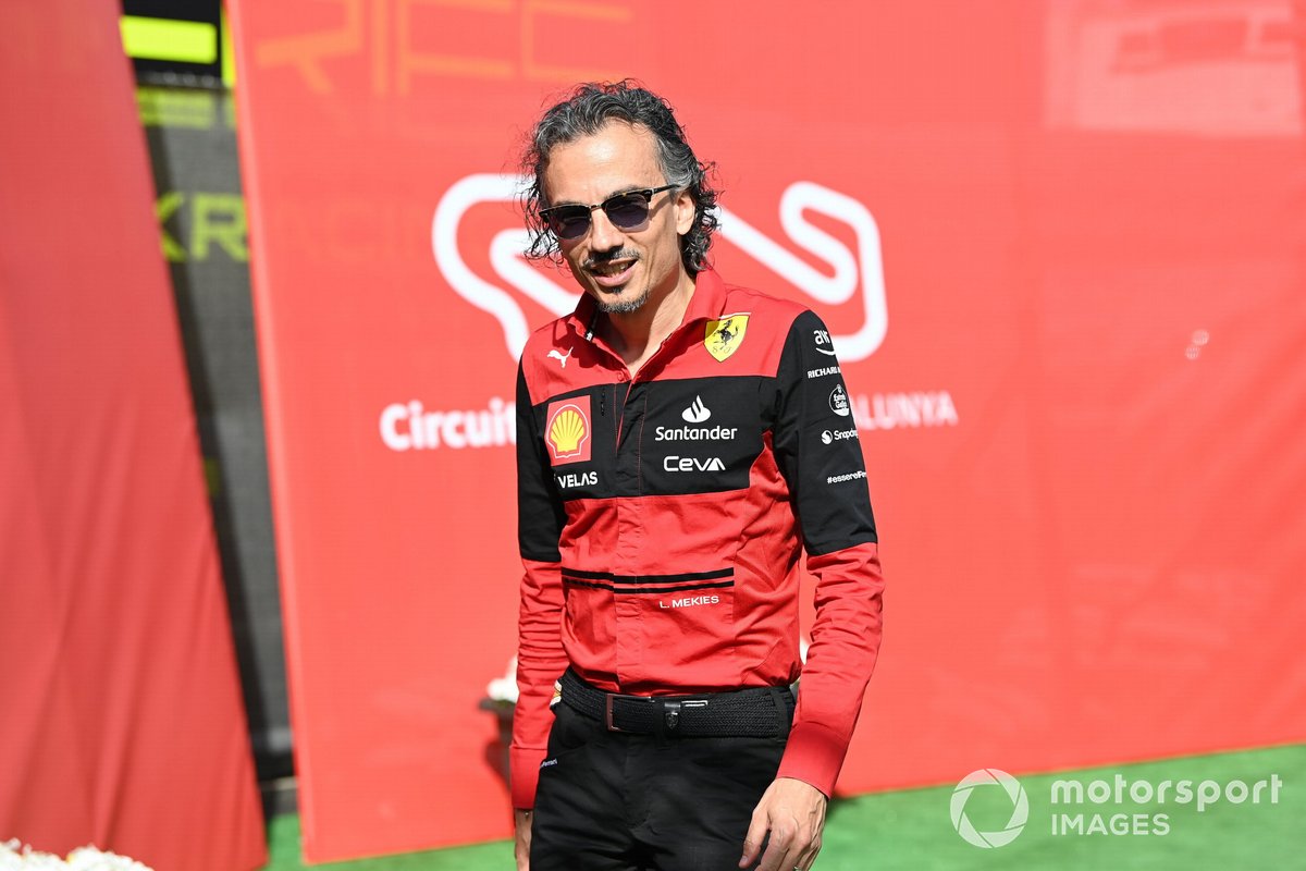 Laurent Mekies, director de carreras de Ferrari