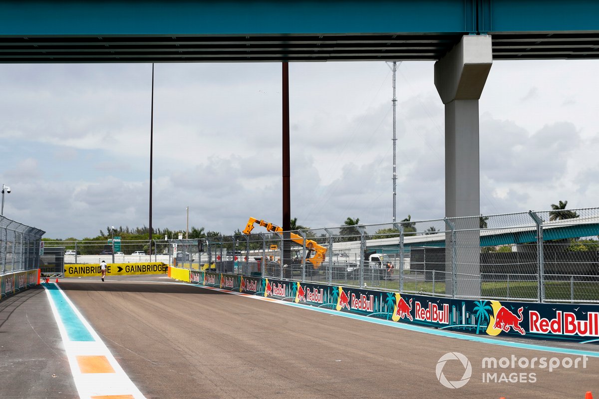 A view of the track