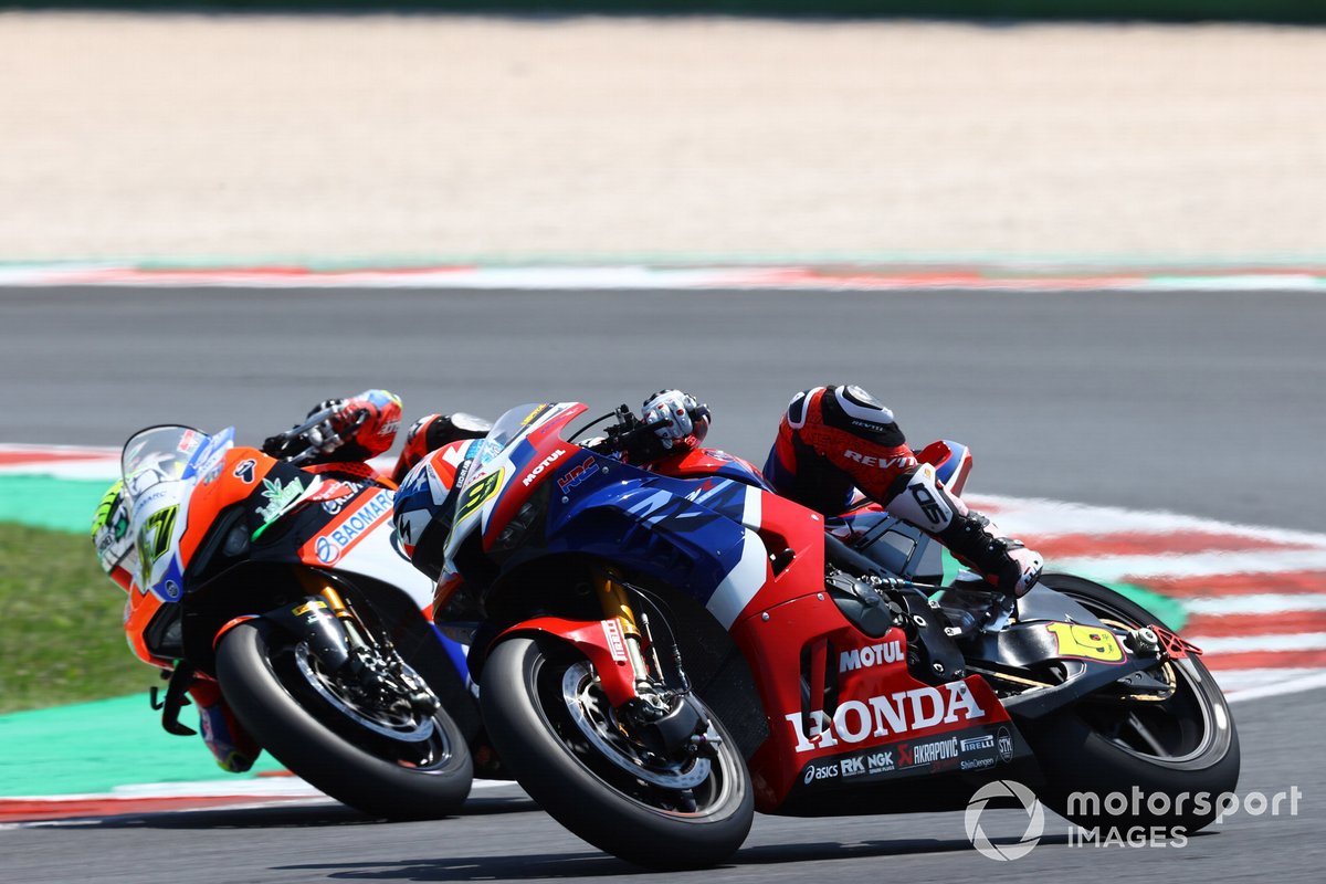 Alvaro Bautista, Team HRC, Axel Bassani, Motocorsa Racing