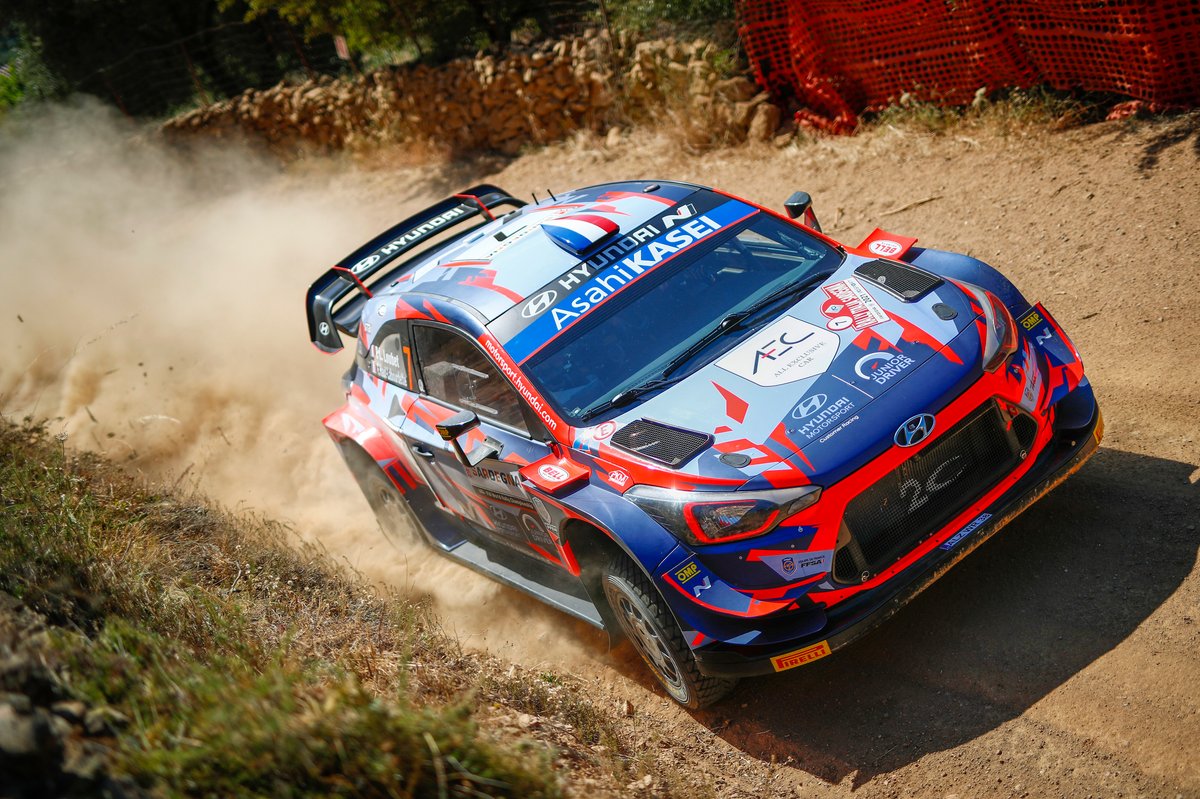 Pierre-Louis Loubet, Florian Haut-Labourdette, Hyundai 2C Competition Hyundai i20 Coupe WRC