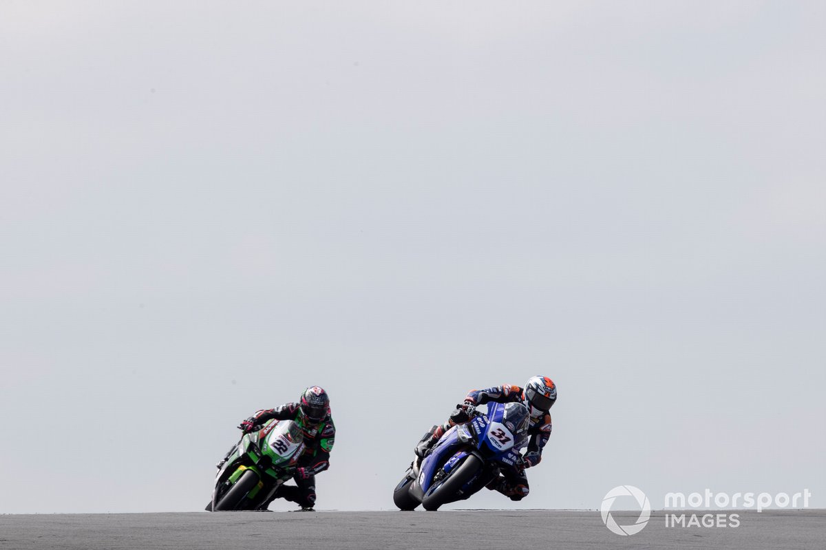 Garrett Gerloff, GRT Yamaha WorldSBK Team, Alex Lowes, Kawasaki Racing Team WorldSBK