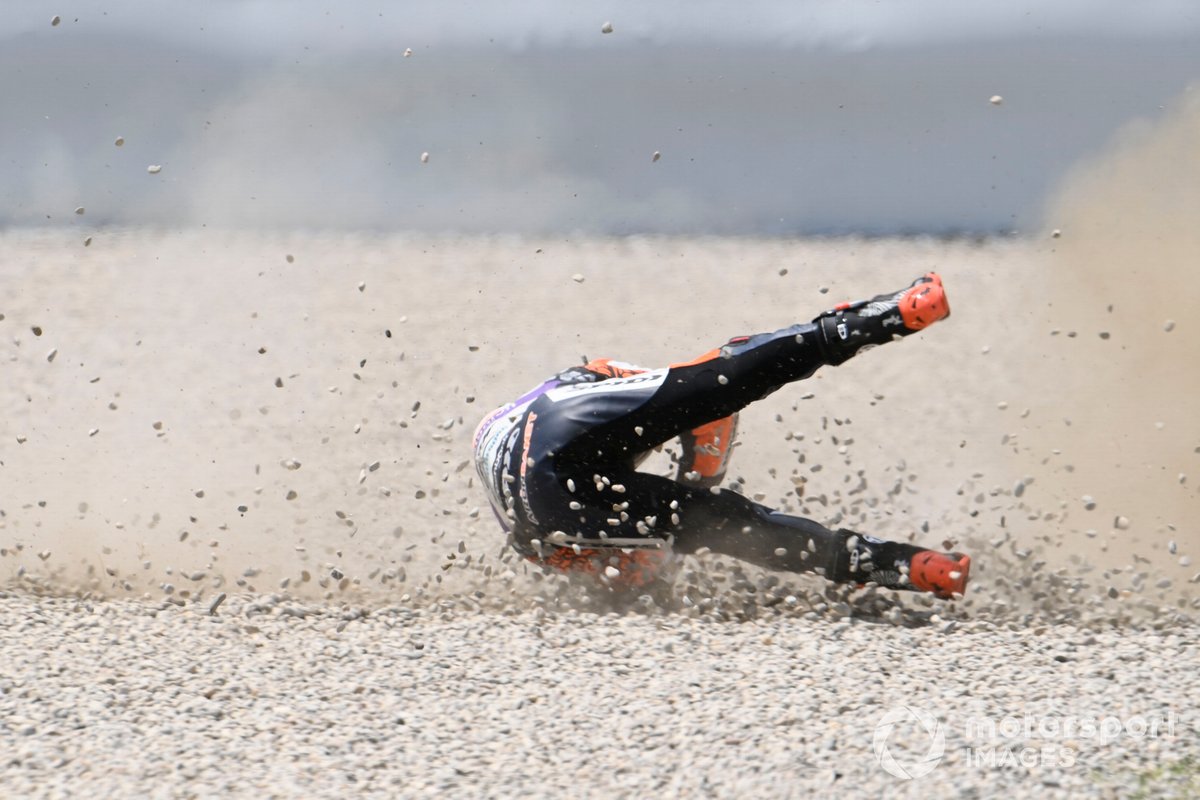 Caída de Aron Canet, Aspar Team