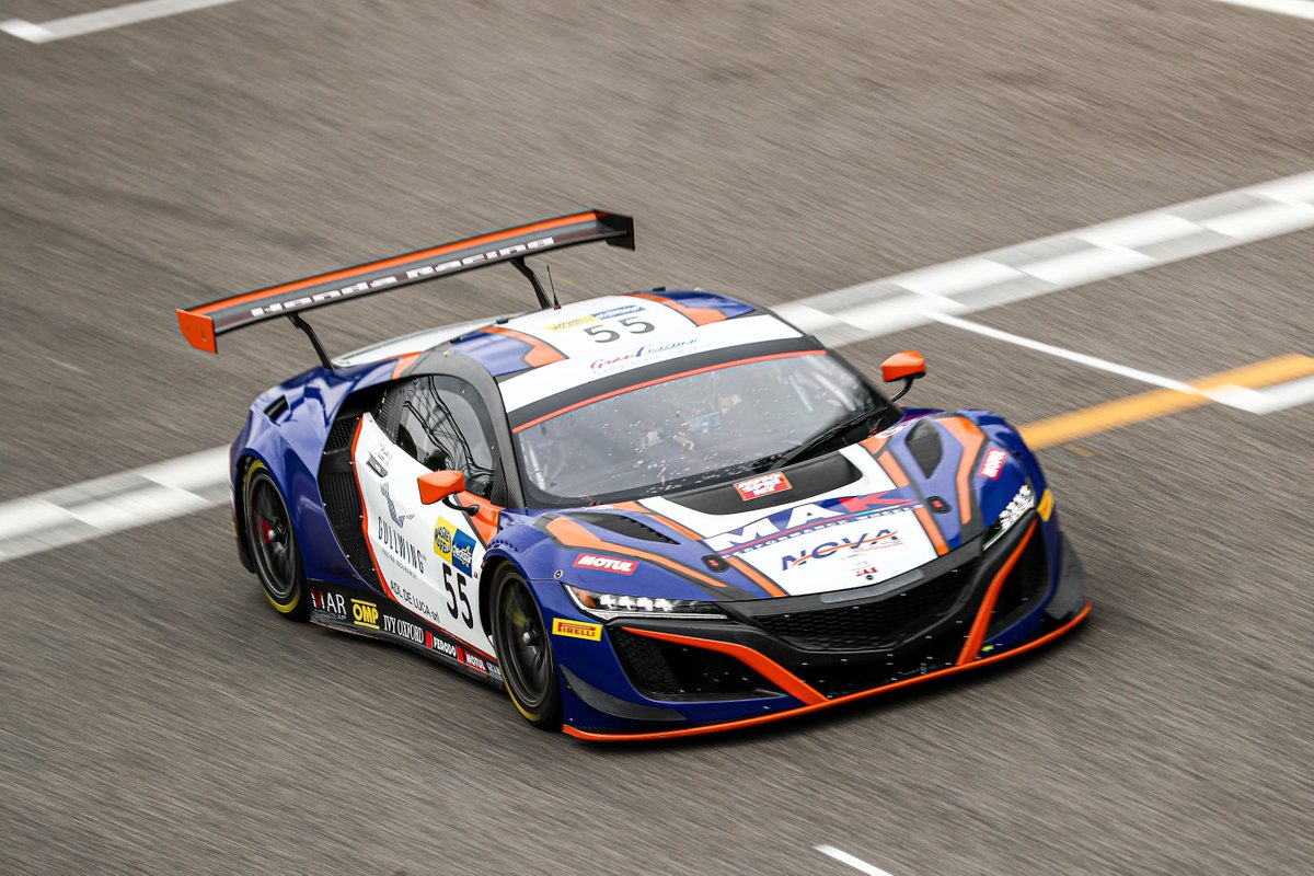 #55 Nova Race, Honda NSX GT3 Evo: Jacopo Guidetti, Francesco Massimo De Luca