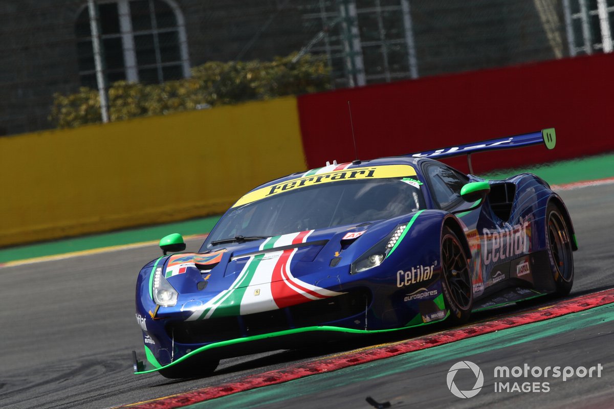 #47 Cetilar Racing Ferrari 488 GTE EVO: Roberto Lacorte, Giorgio Sernagiotto, Antonio Fuoco