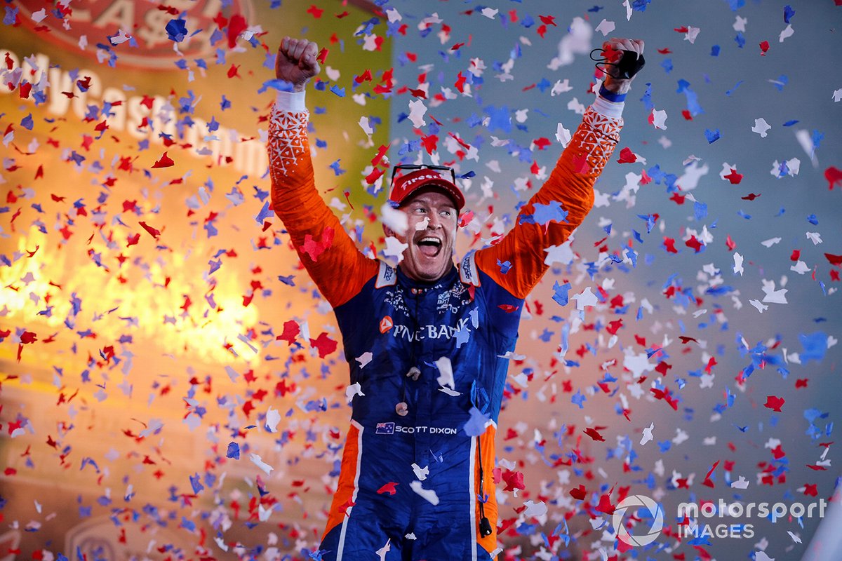 Ganador Scott Dixon, Chip Ganassi Racing Honda