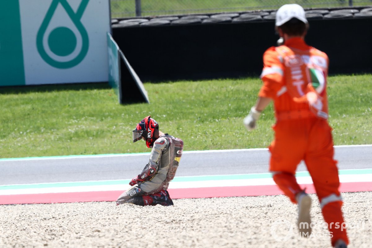 Augusto Fernandez, Marc VDS Racing Team crash