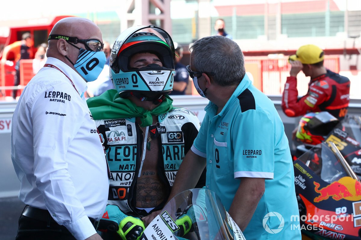 Ganador de la carrera Dennis Foggia, Leopard Racing