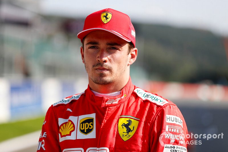 Pole pozisyonu galibi Charles Leclerc, Ferrari