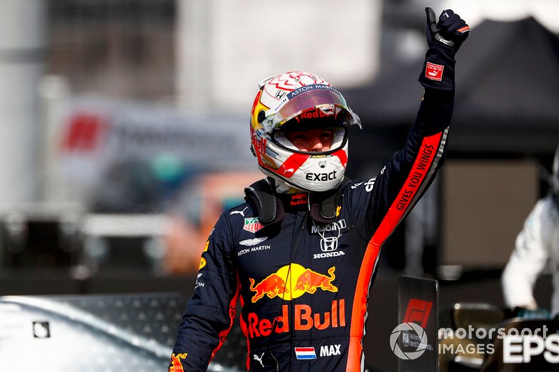 Max Verstappen, Red Bull Racing, celebra