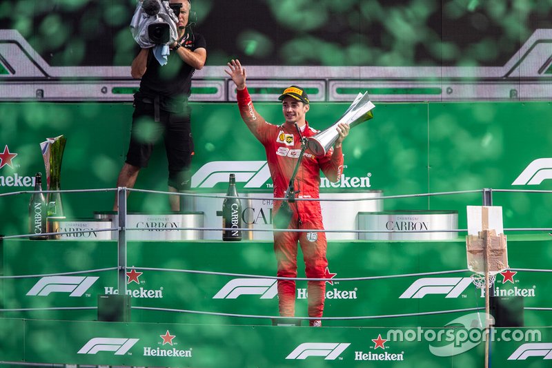 4º Charles Leclerc: 264 pontos, 2 vitórias, 10 pódios, 7 poles, 4 voltas mais rápidas e 246 voltas lideradas