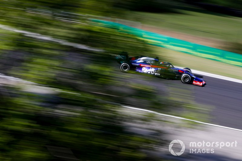 2019 год. За рулем болида Toro Rosso STR14 по ходу гонки