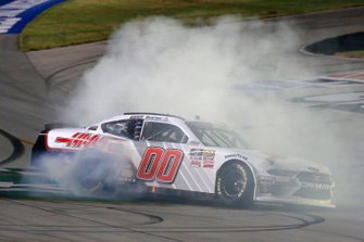 Race Winner Cole Custer, Stewart-Haas Racing, Ford Mustang Haas Automation