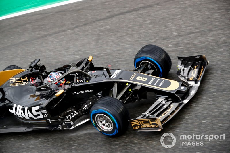 14 - Romain Grosjean, Haas F1 Team VF-19 - 1'20.784