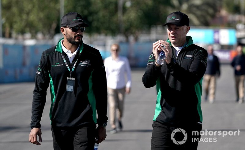 Fahad Algosaibi, Saudi Racing on the track walk