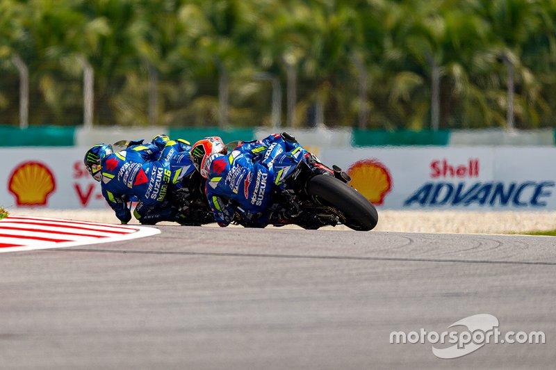 Alex Rins, Team Suzuki MotoGP, Joan Mir, Team Suzuki MotoGP