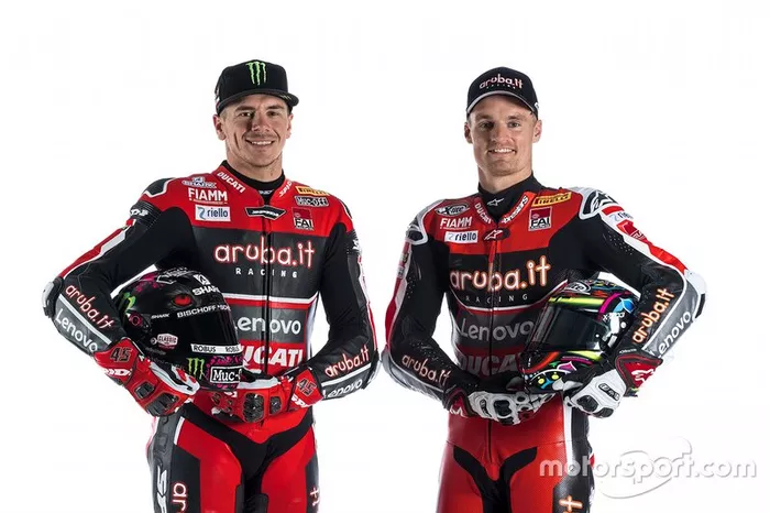 Scott Redding, Aruba.it Racing Ducati, Chaz Davies, Aruba.it Racing Ducati