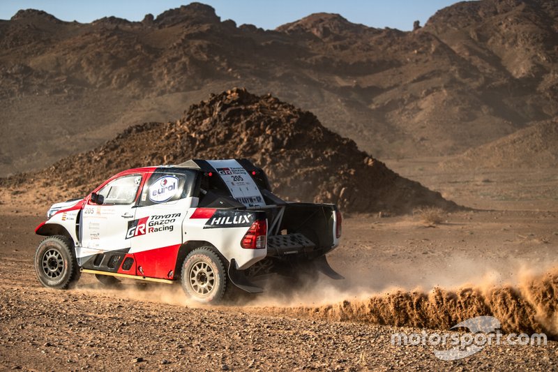 #205 Toyota Gazoo Racing Toyota Hilux: Fernando Alonso, Marc Coma