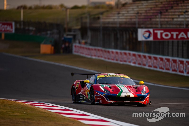 #71 AF Corse Ferrari 488 GTE Evo: Davide Rigon,  Miguel Molina