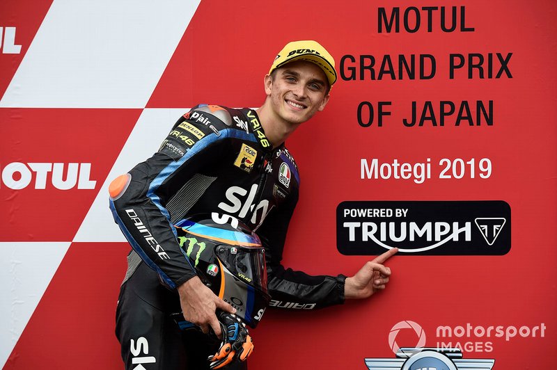 Il poleman Luca Marini, Sky Racing Team VR46