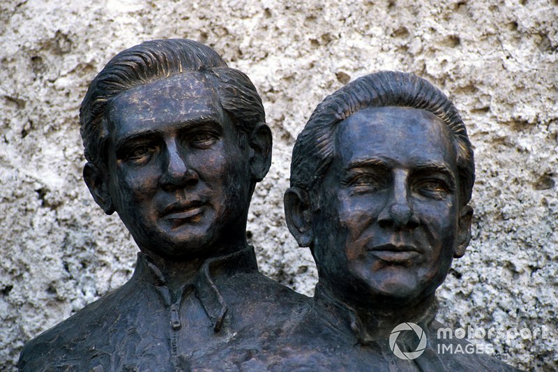 Statues of Pedro Rodriguez and Ricardo Rodriguez