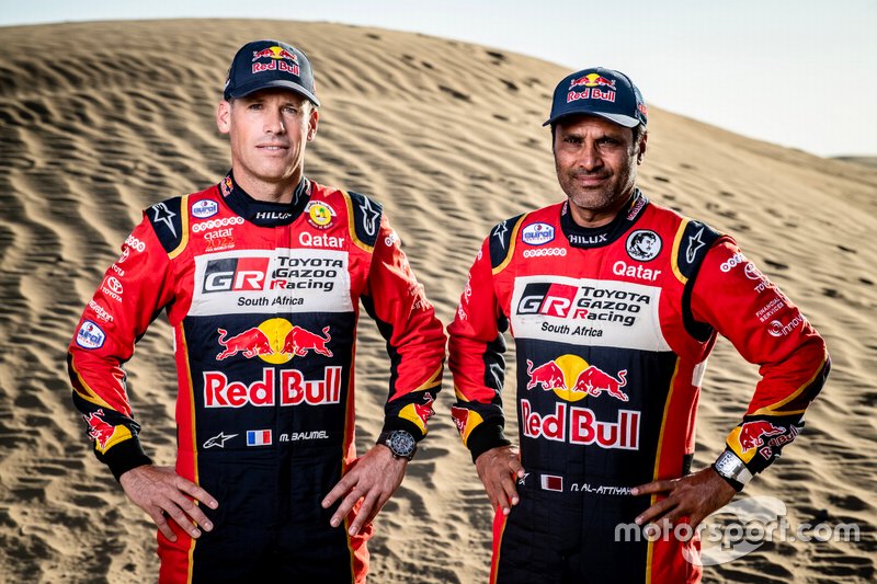 Nasser Al-Attiyah, Matthieu Baumel, Toyota Gazoo Racing
