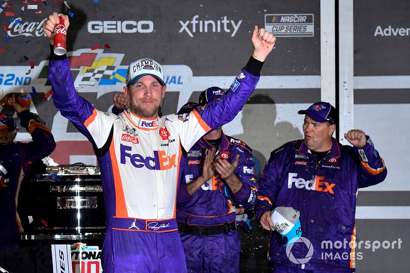 1. Denny Hamlin, Joe Gibbs Racing, Toyota Camry