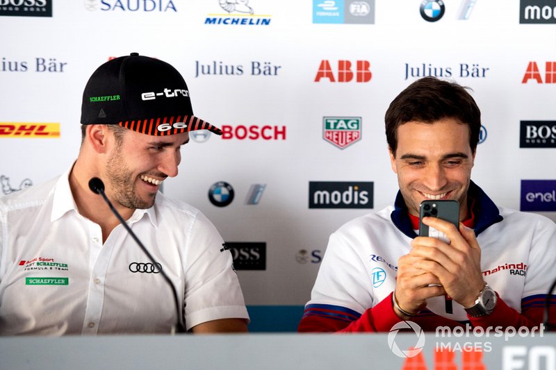 Daniel Abt, Audi Sport ABT Schaeffler, durante la conferenza stampa