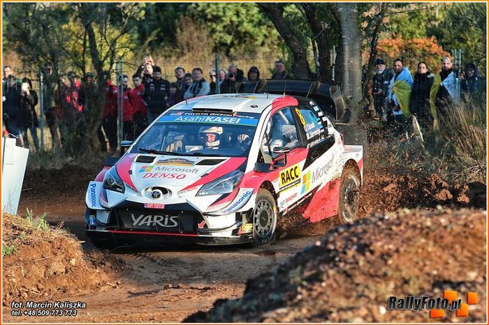Ott Tanak, Martin Jarveoja, Toyota Yaris WRC