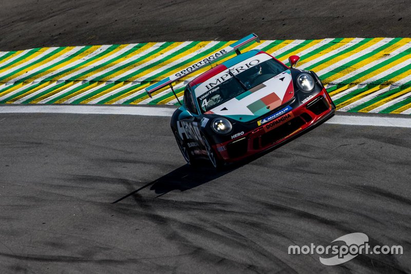 A saga dos irmãos Vitor e Felipe Baptista na corrida final da Porsche em Interlagos