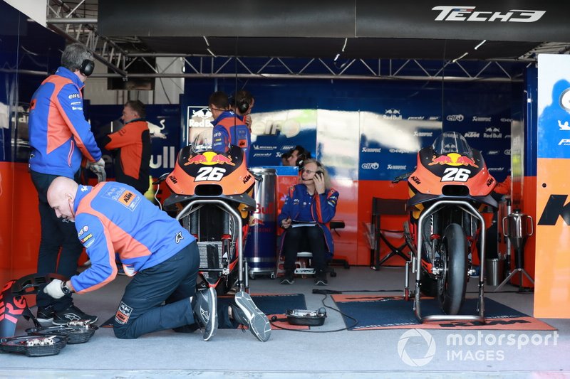 Garagem de Dani Pedrosa, Red Bull KTM Factory Racing