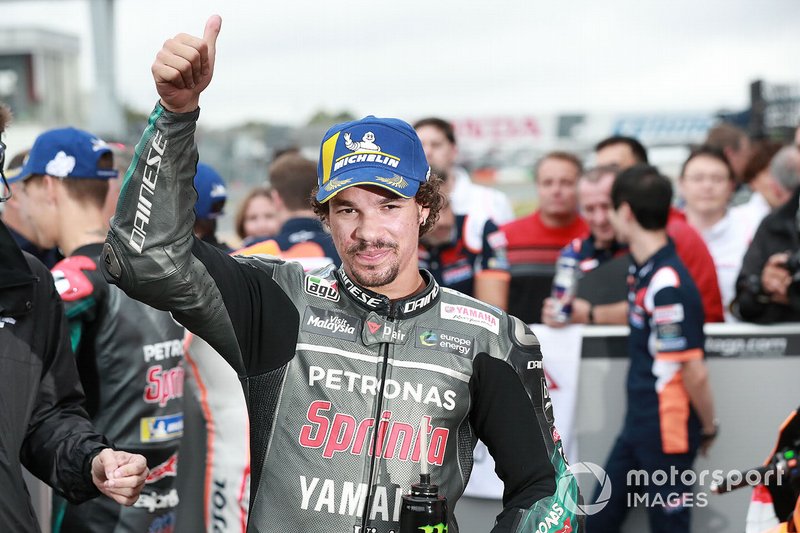 Second place Franco Morbidelli, Petronas Yamaha SRT