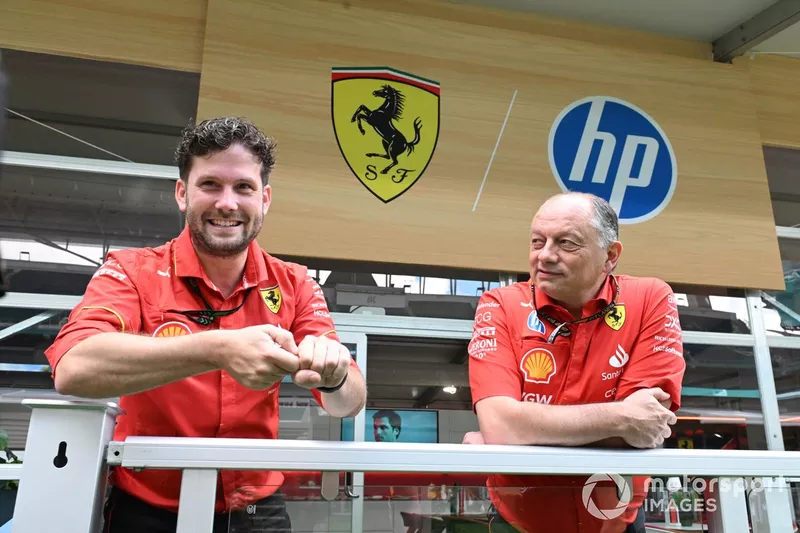 Frederic Vasseur, directeur d'équipe et directeur général, Scuderia Ferrari 
