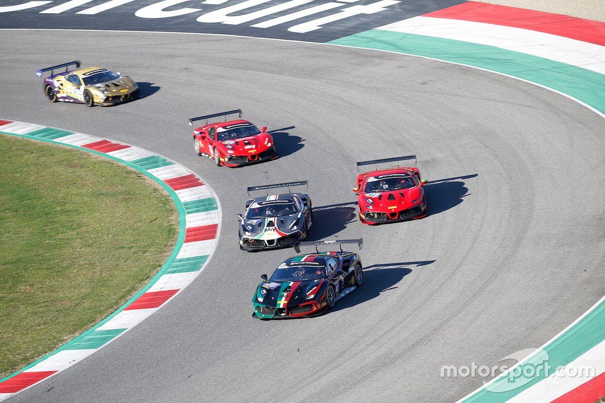 Azione in pista