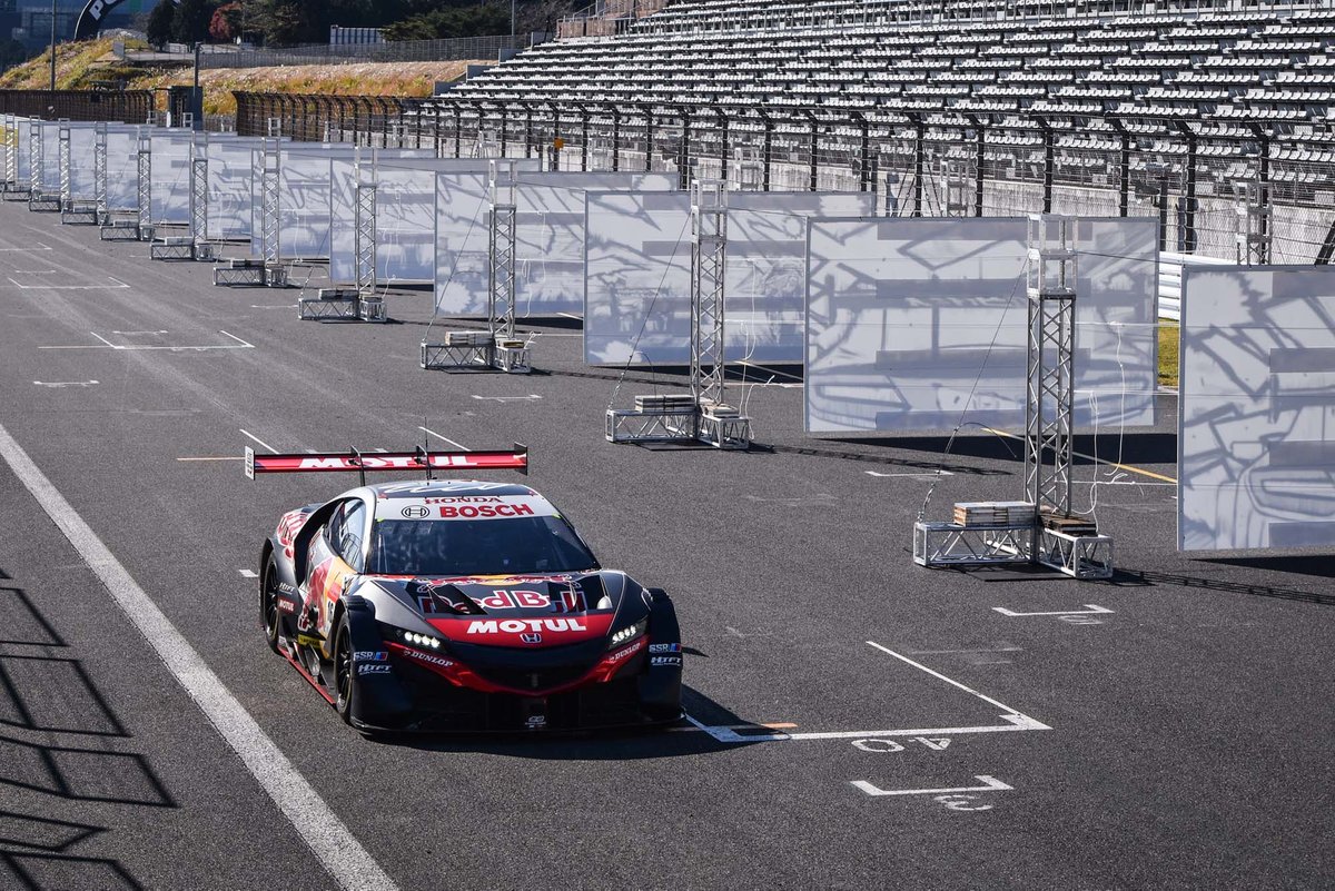 Red Bull Race Day CM撮影風景