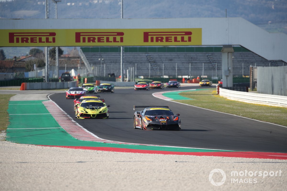 Azione in pista