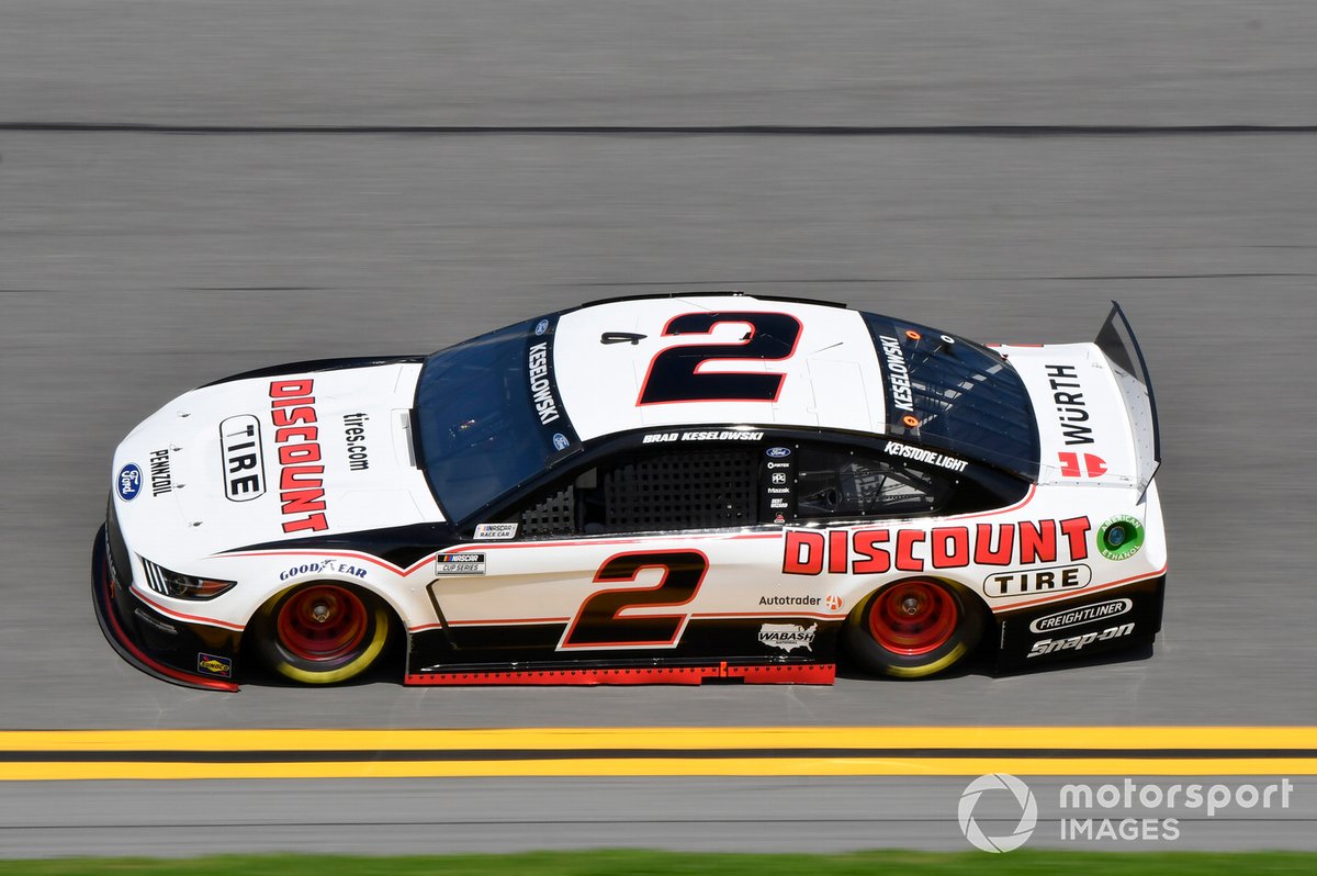 #2: Brad Keselowski, Team Penske, Ford Mustang