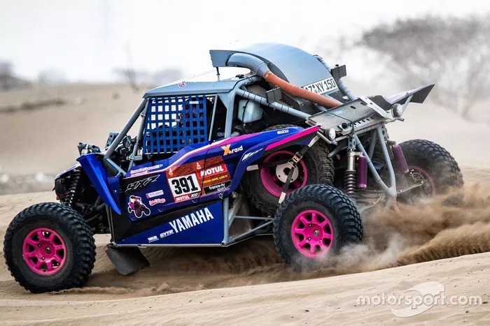 #391 X-Raid Yamaha Racing Rally Supported Team: Camelia Liparoti, Annett Fischer