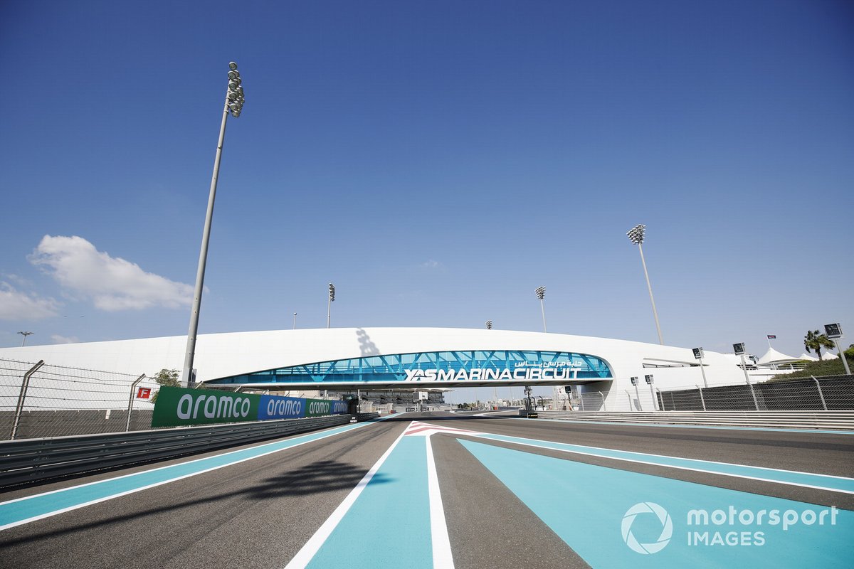 Detalle del circuito de Abu Dhabi