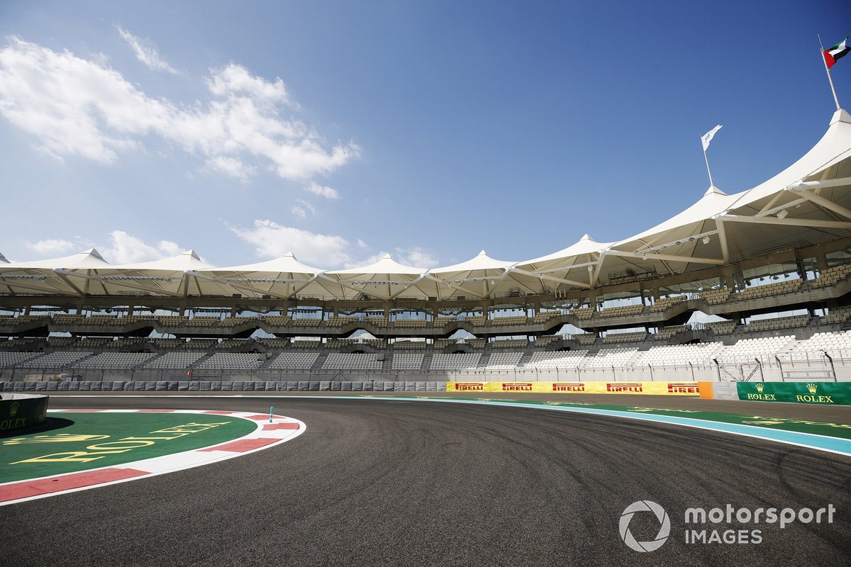 Detalle del circuito de Abu Dhabi