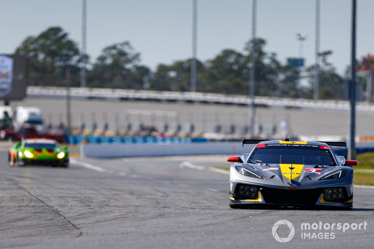 #4 Corvette Racing Corvette C8.R, GTLM: Nick Tandy, Tommy Milner, Alexander Sims