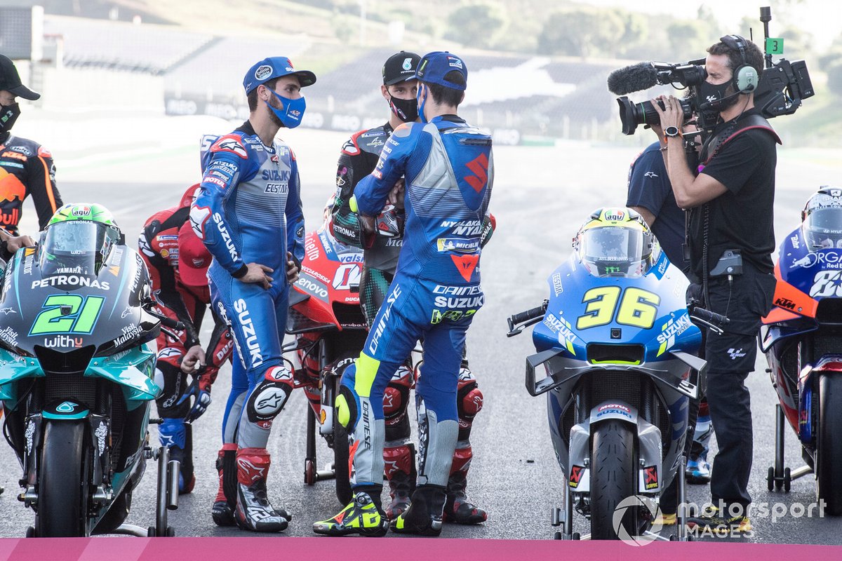 Joan Mir, Team Suzuki MotoGP, Fabio Quartararo, Petronas Yamaha SRT