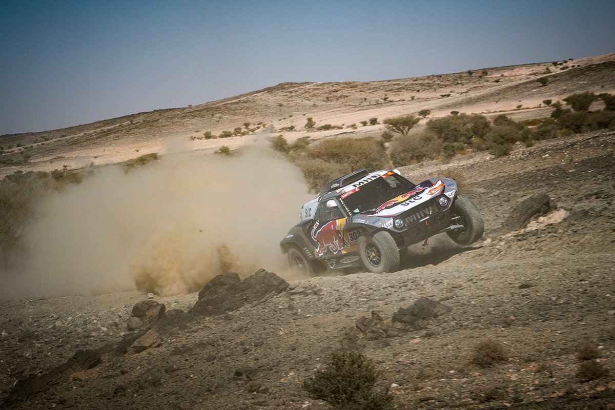 #302 X-Raid Mini JCW Team: Stéphane Peterhansel, Edouard Boulanger