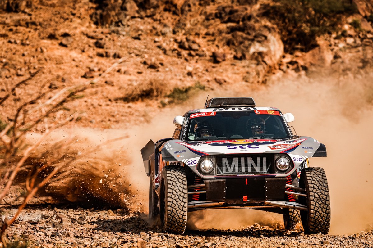 #302 X-Raid Mini JCW Team: Stéphane Peterhansel, Edouard Boulanger