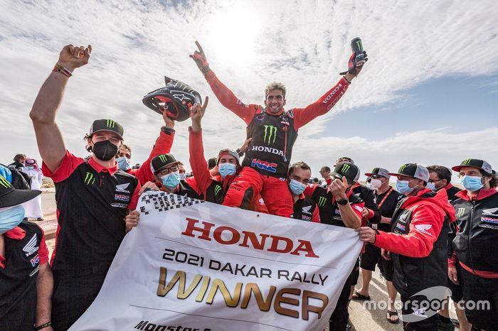 Ganador #47 Monster Energy Honda Team: Kevin Benavides
