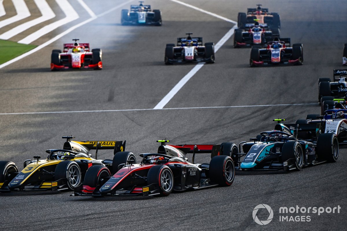 Guanyu Zhou, UNI-Virtuosi,Callum Ilott, UNI-Virtuosi, Dan Ticktum, Dams