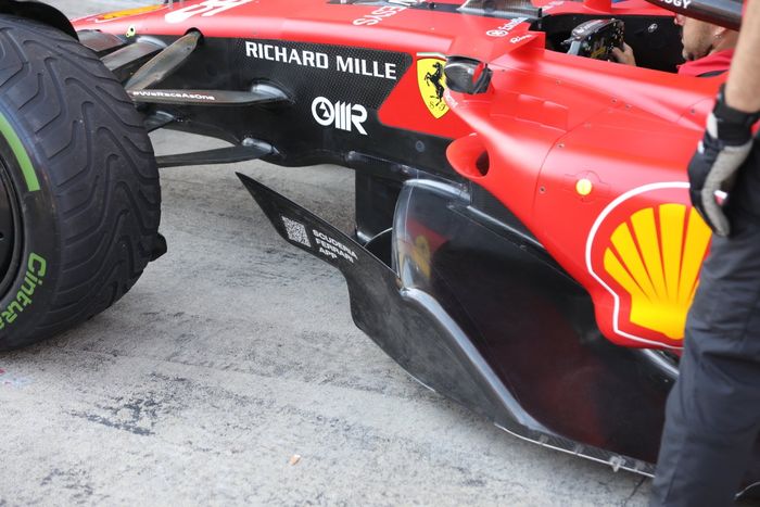 Ferrari SF-23 detalles técnicos 